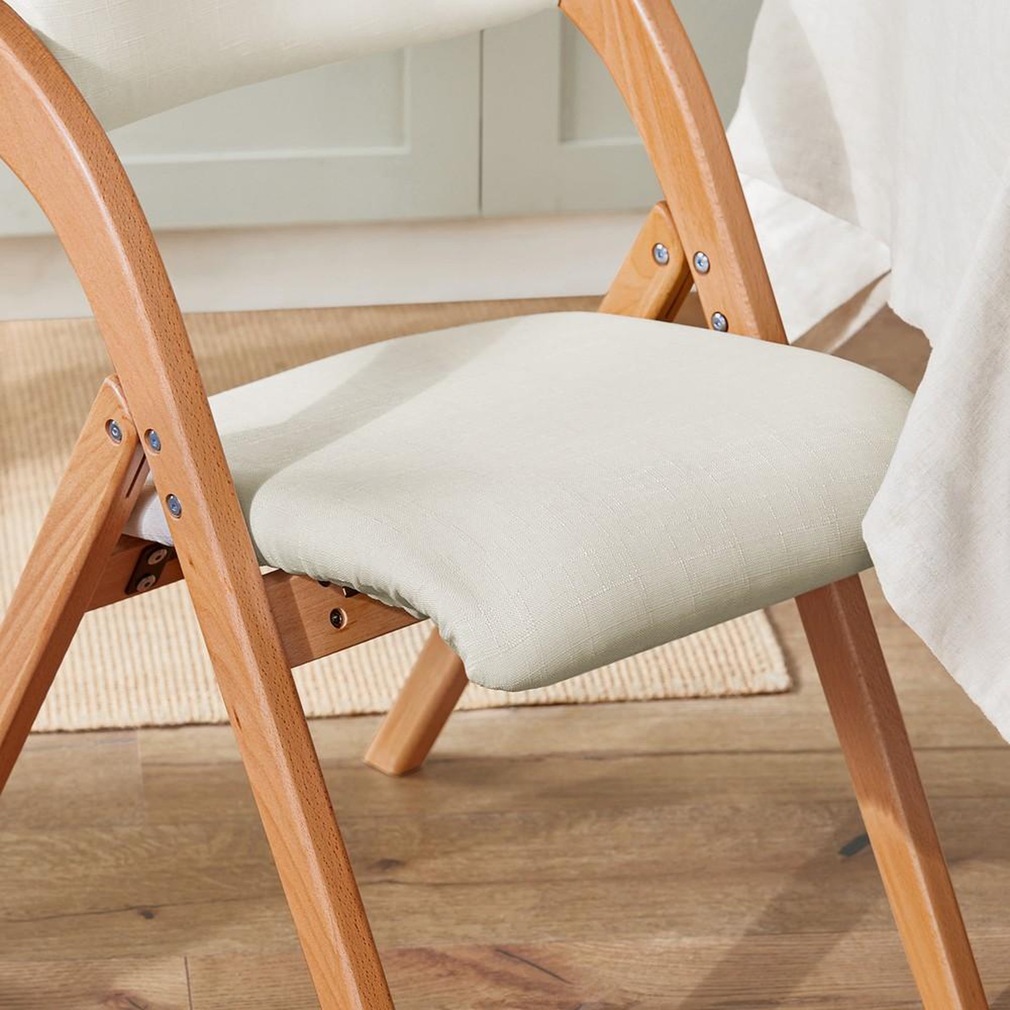 Voir la diapositive 5 : SOBUY SoBuy - Chaise Pliante ergonomique rembourrée - Nordique - FST92
