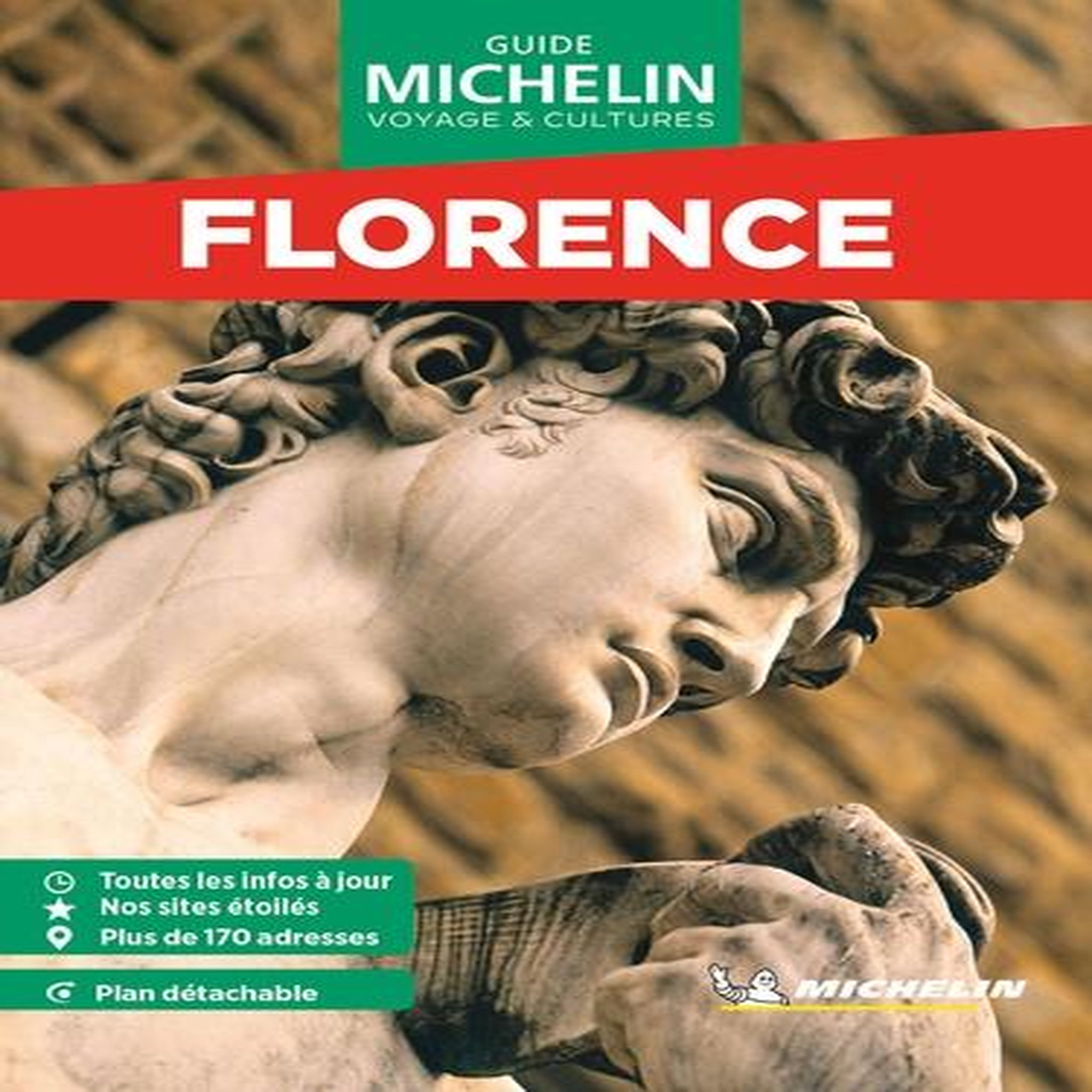 FLORENCE. EDITION 2024. AVEC 1 PLAN DETACHABLE, Michelin