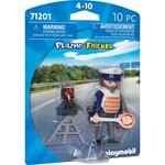 PLAYMOBIL 71201 Policier et radar 