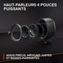 Voir la diapositive 4 : STEEL SERIES Enceinte PC ARENA 3 - BLACK