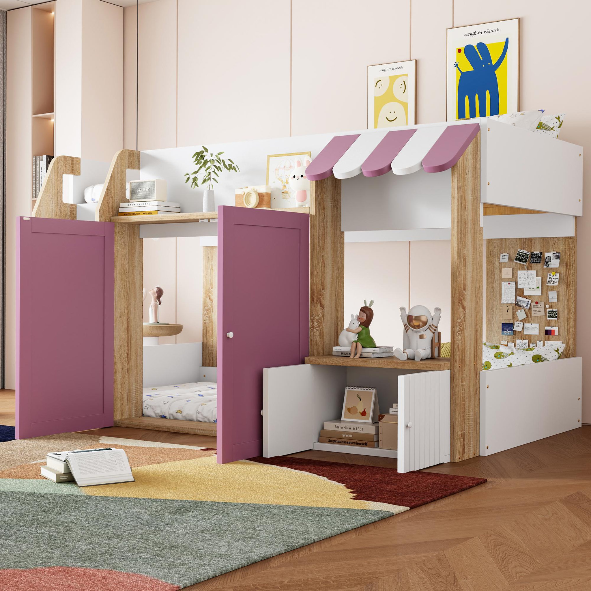 Voir la diapositive 5 : MERAX Lit mezzanine enfant