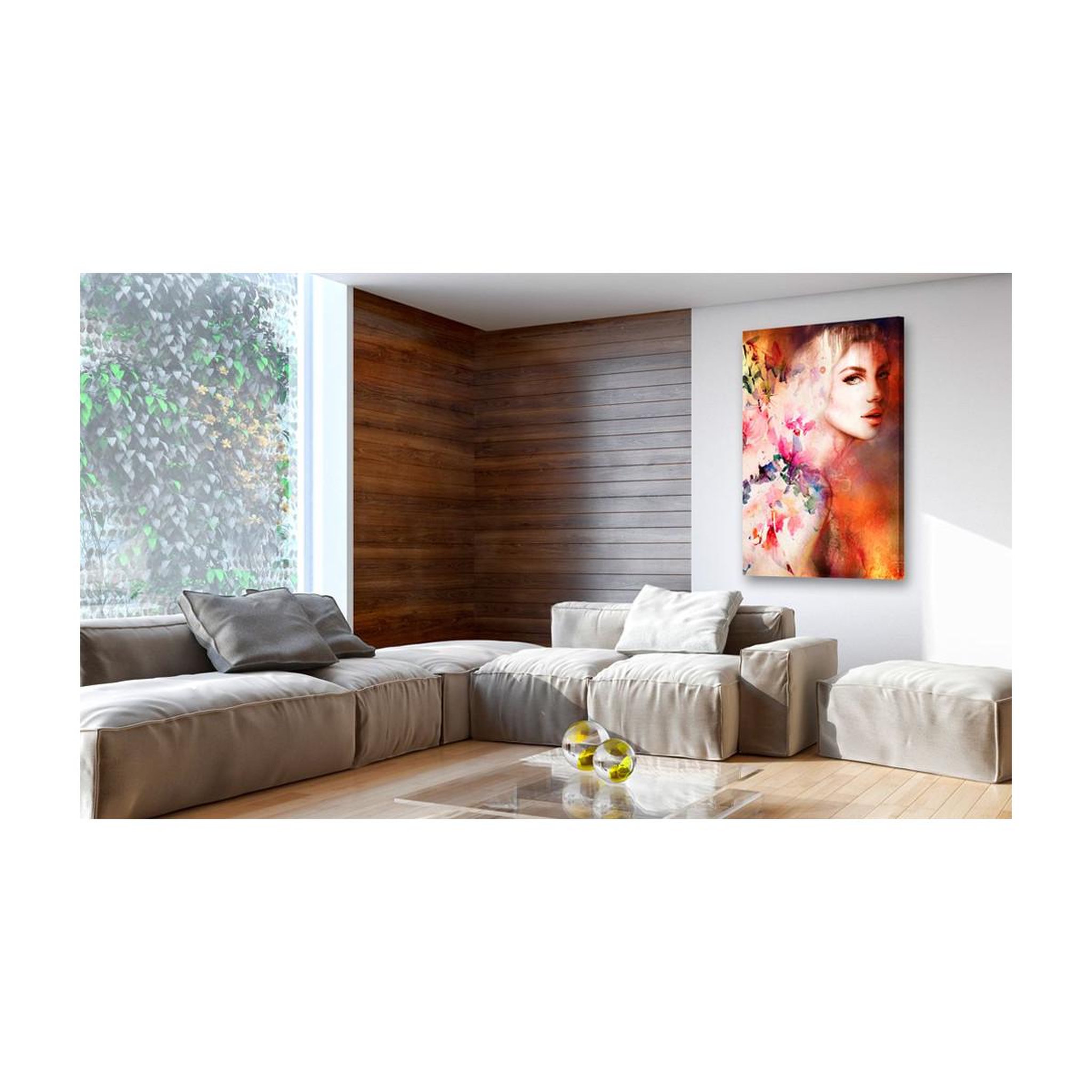 Voir la diapositive 2 : Paris Prix Tableau Imprimé  Déesse des éléments