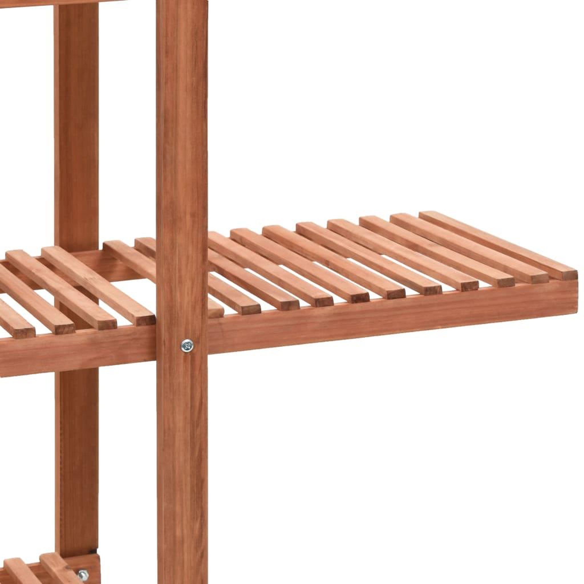 Voir la diapositive 4 : VIDAXL Support pour plantes Bois cedre 86 x 36 x 139 cm