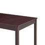 Voir la diapositive 4 : VIDAXL Table a manger Marron fonce 140x70x73 cm Bois de pin