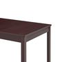 Voir la diapositive 4 : VIDAXL Table a manger Marron fonce 140x70x73 cm Bois de pin
