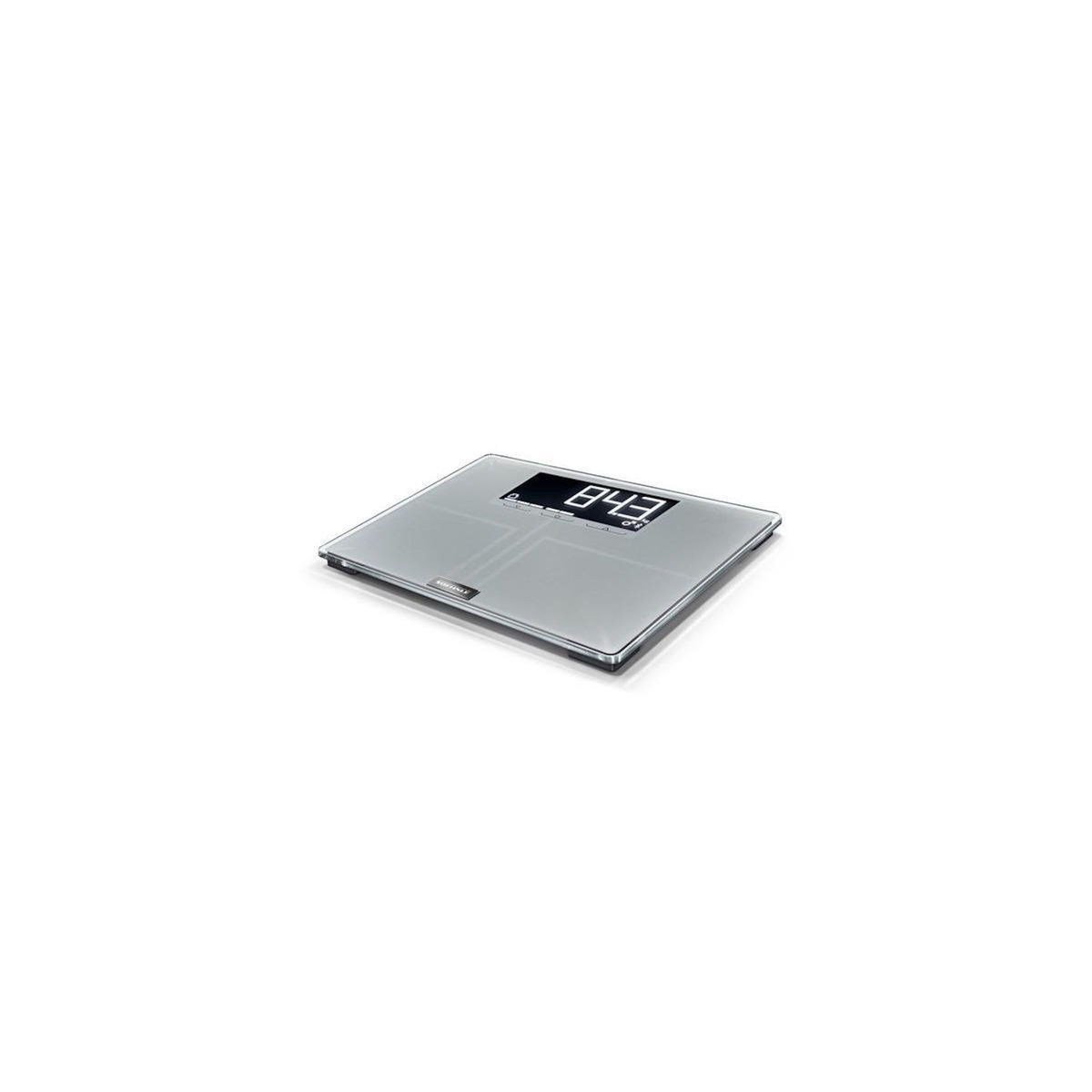Soehnle Soehnle Shape Sense Connect 200 Rectangle Argent Pèse-personne électronique
