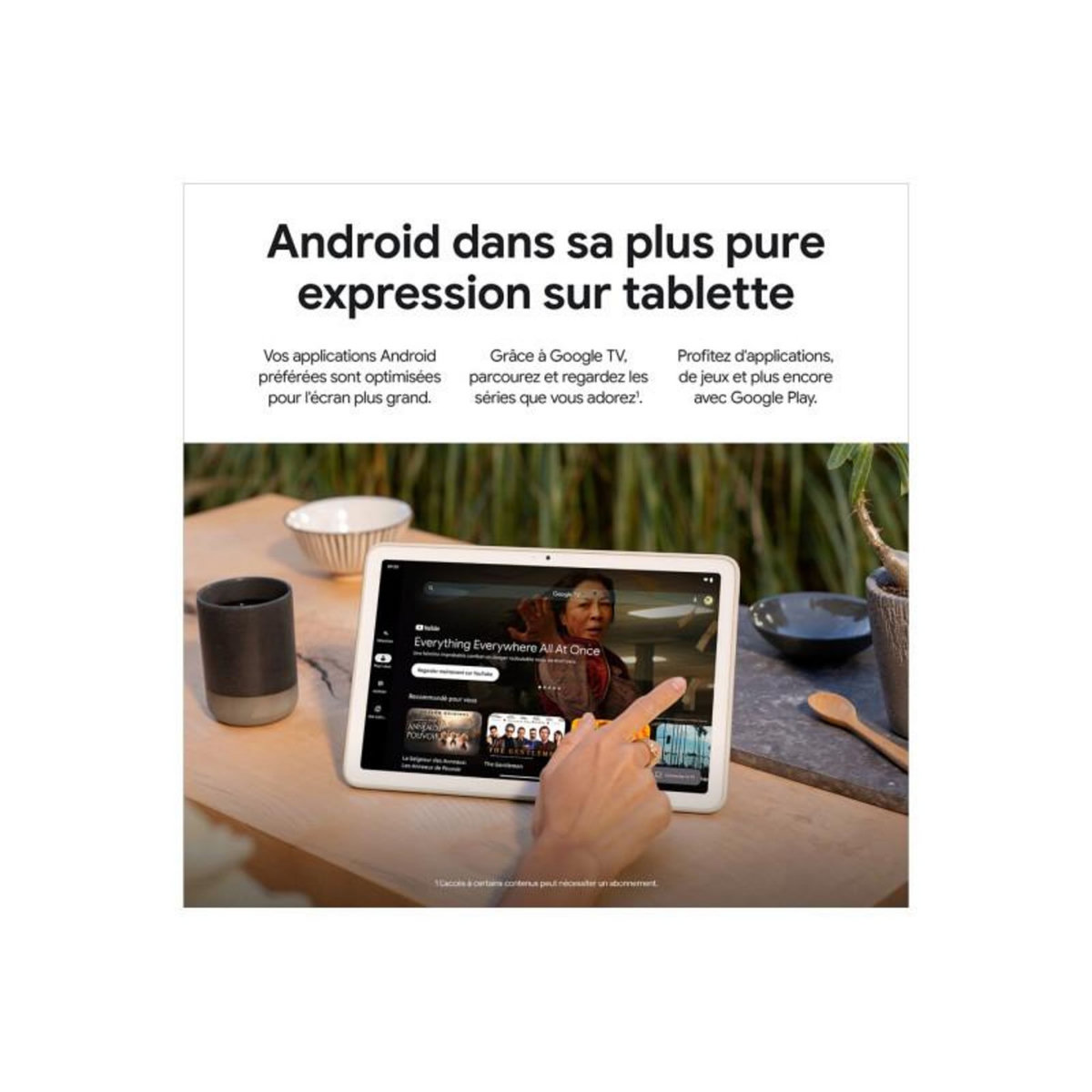 GOOGLE Tablette tactile Google Pixel Tablet 256GB Porcelaine