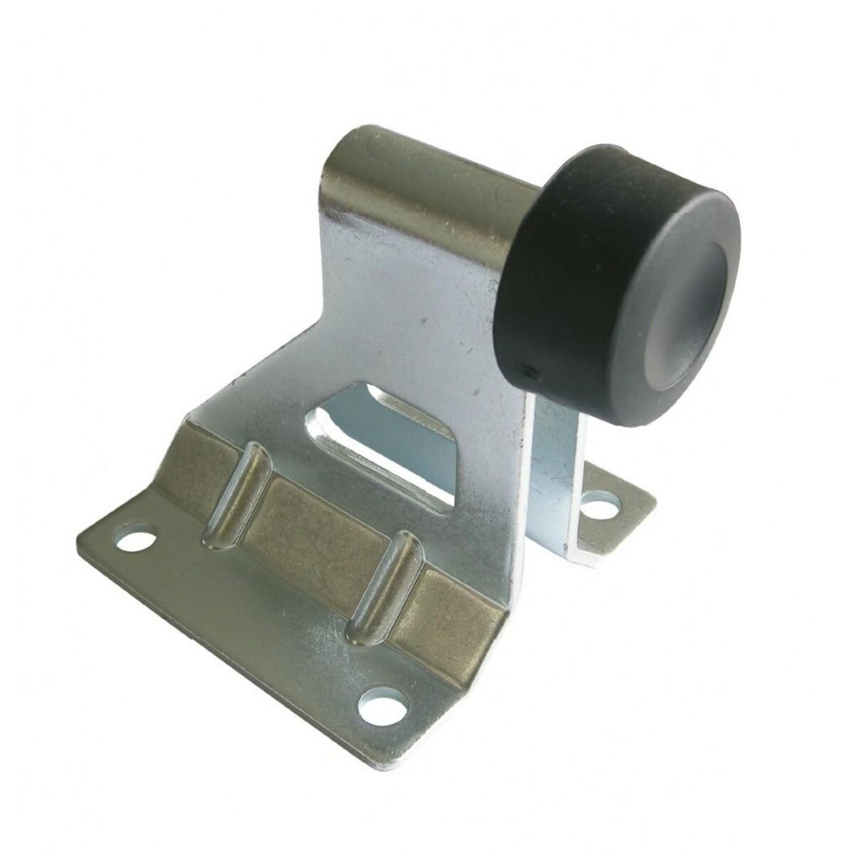 CENTRALE BRICO Butée de fin de course acier zingué, H.126 x L.110 x P.110 mm