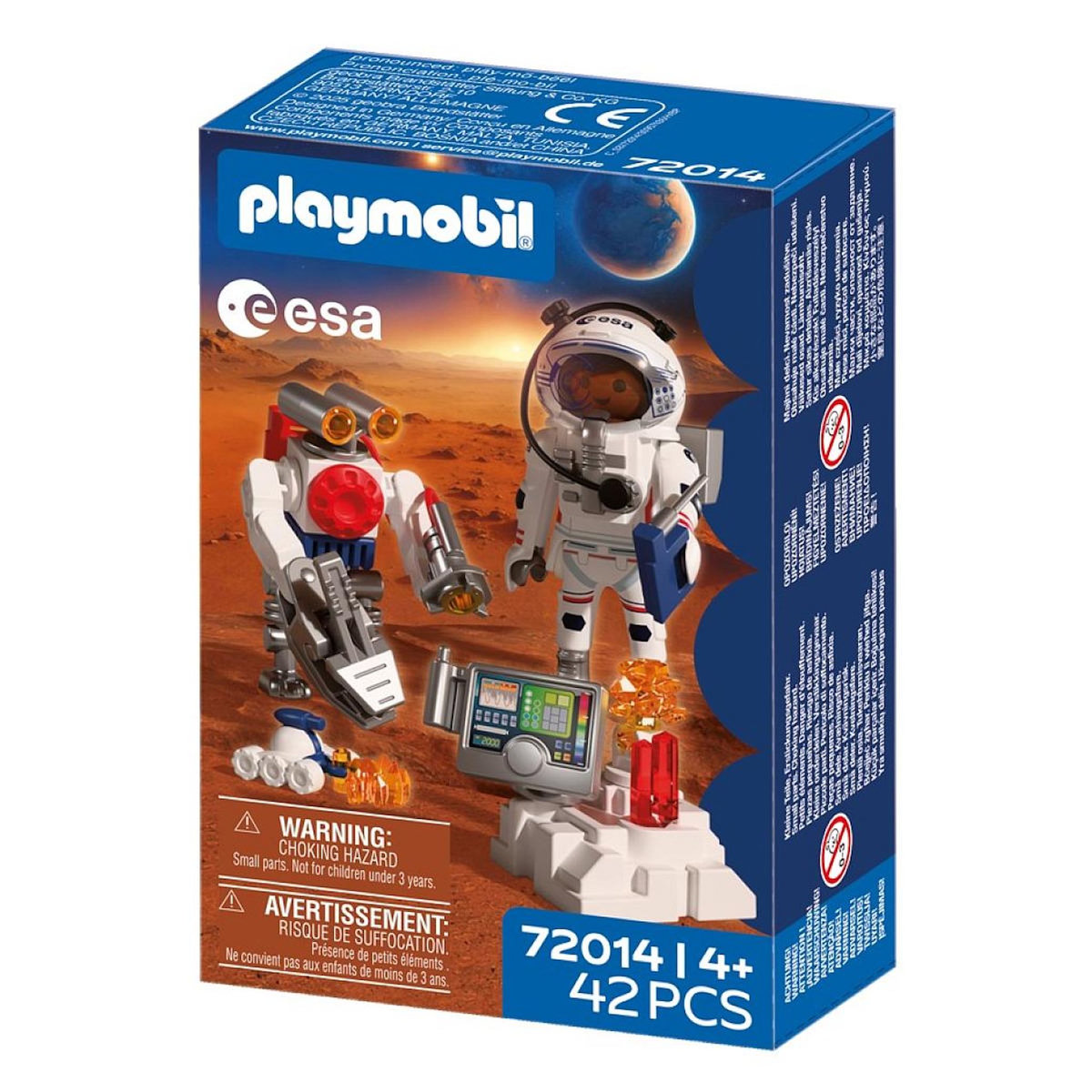 PLAYMOBIL 72014 Astronaute de l'ESA avec robot