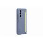 Voir la diapositive 3 : Samsung Coque Z Fold 5 S pen intégré Bleu