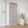 Voir la diapositive 3 : VIDAXL Armoire a chaussures Gris beton 59x17x169 cm Bois d'ingenierie