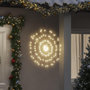 Voir la diapositive 1 : VIDAXL Etoile rayonnante de Noël 140 LED 2 pcs blanc chaud 17 cm