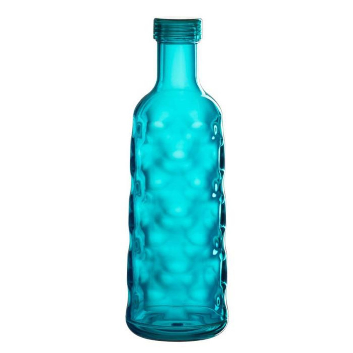 Paris Prix Bouteille en Plastique  Martelé  1,15L Bleu