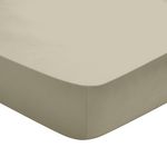 DODO Drap Housse Studio Coton Marron Glacé. Coloris disponibles : Marron