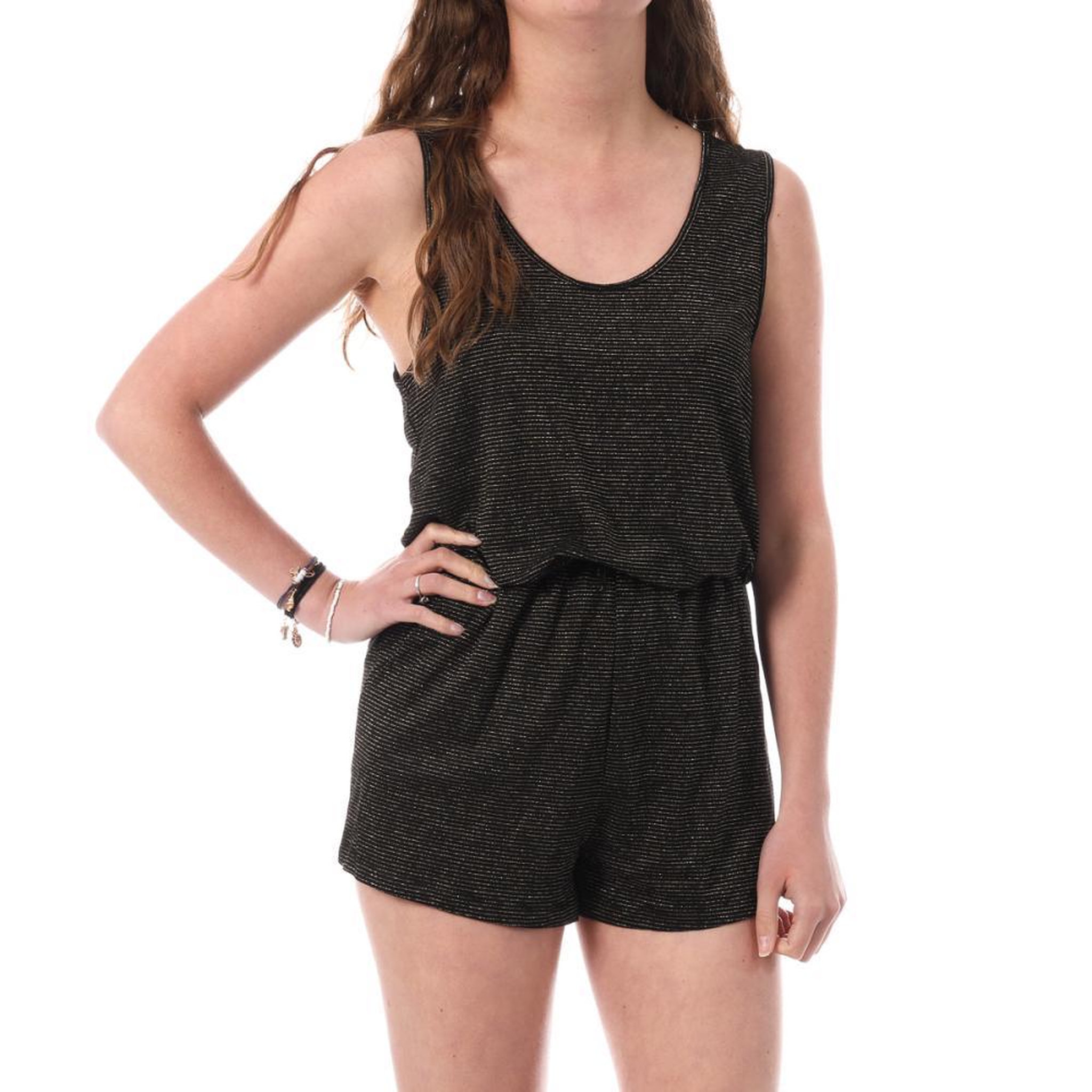 Voir la diapositive 1 : Deeluxe Combishort Noir/Doré Femme Deeluxe Jalia