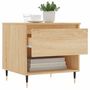 Voir la diapositive 4 : VIDAXL Tables basses 2 pcs chene sonoma 50x46x50 cm bois d'ingenierie