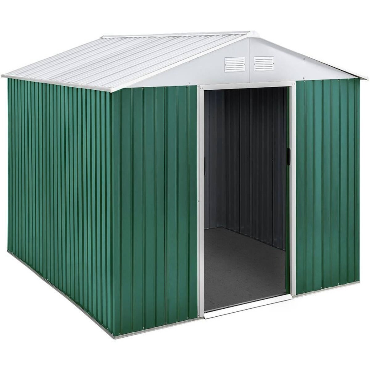 Habitat et Jardin Abri de jardin métal  Rosas  - 7,06 M² - Vert