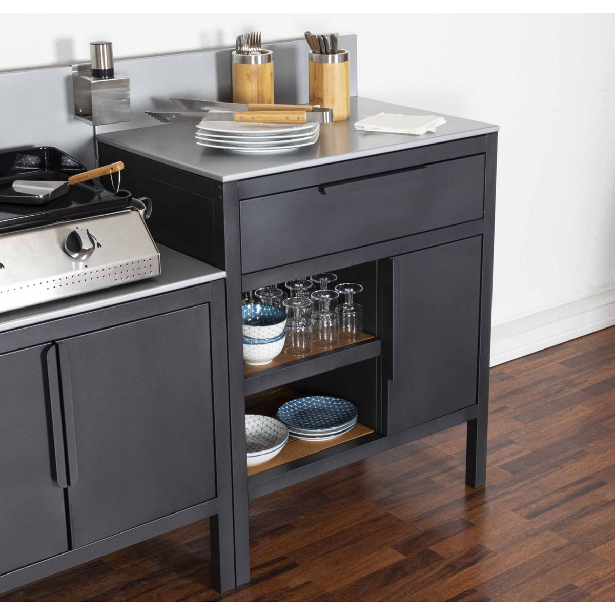 Somagic Ensemble de cuisine extérieure