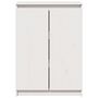 Voir la diapositive 5 : VIDAXL Buffet Blanc 60x36x84 cm Bois de pin massif