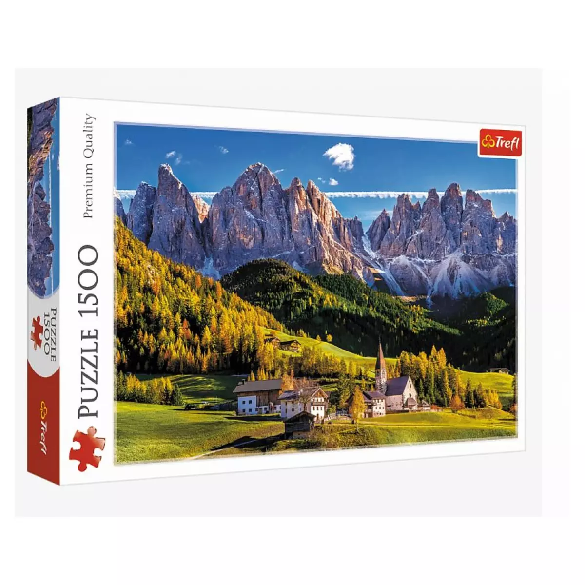 Trefl Val di Funes Valley Dolomites Italie - puzzle de 1500 pièces