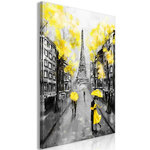 Paris Prix Tableau Imprimé  Paris Rendez Vous Yellow. Coloris disponibles : Multicolore