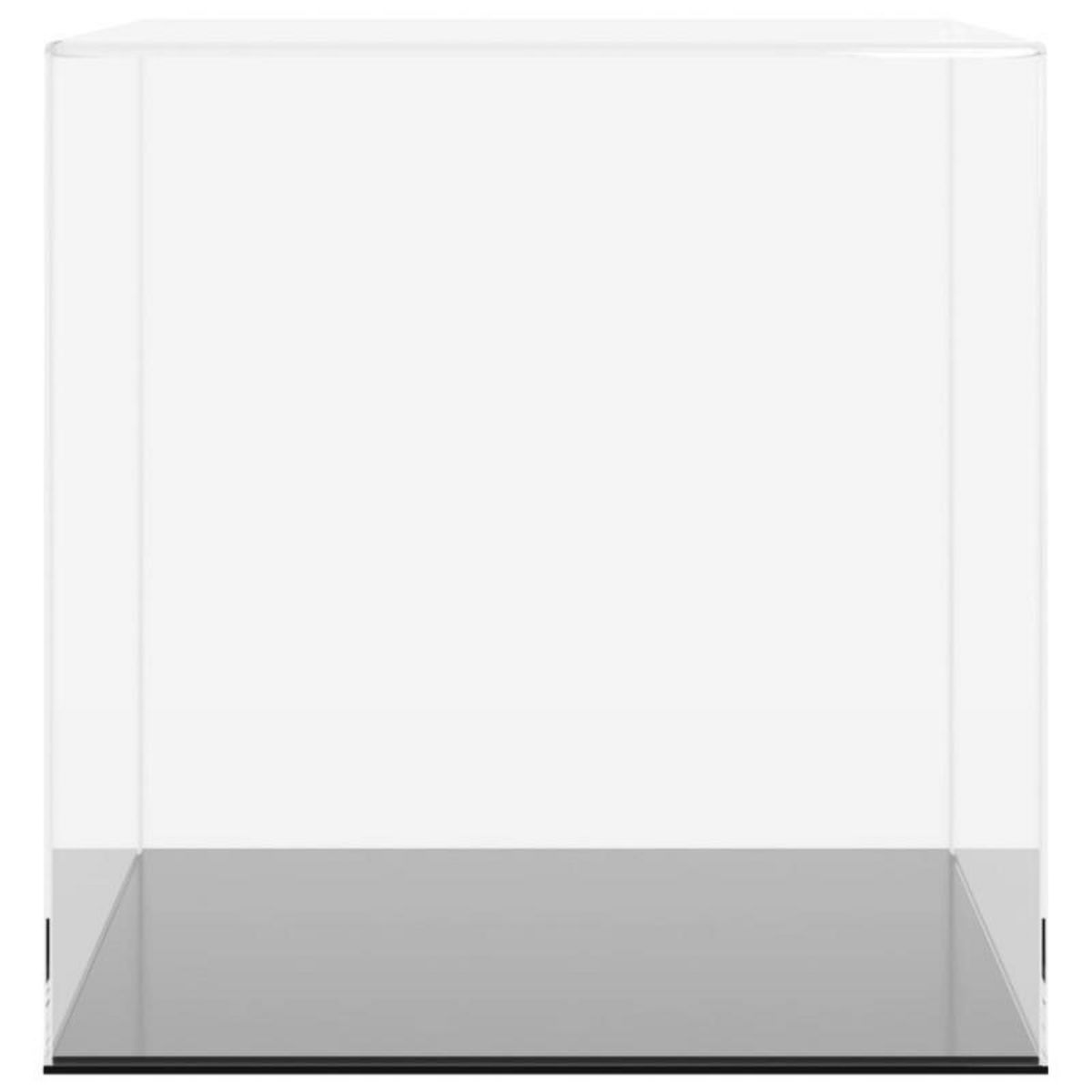 VIDAXL Boîte d affichage transparente 56x36x37 cm acrylique