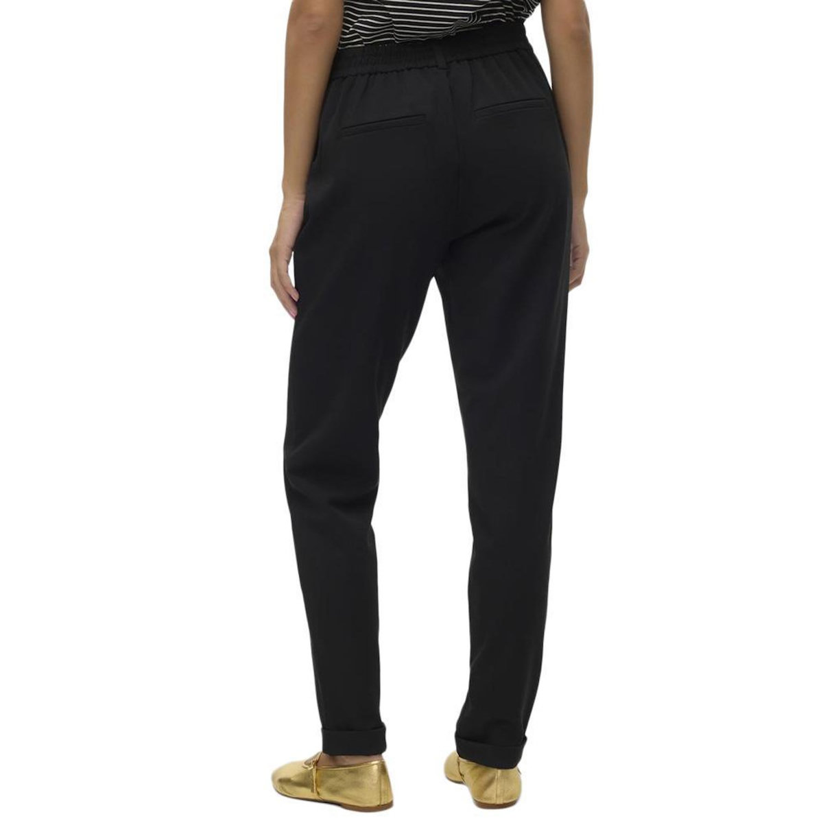 Vero Moda Pantalon Noir Femme Vero Moda Maya
