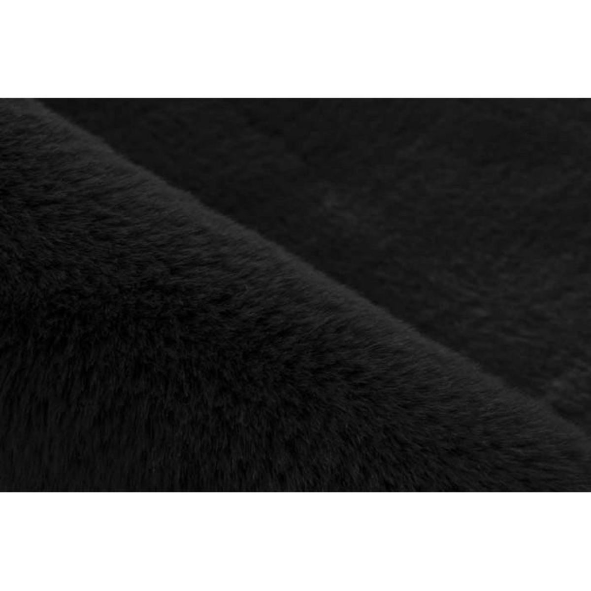 Paris Prix Tapis de Bain Doux Antidérapant  Rabbit  Gris Foncé