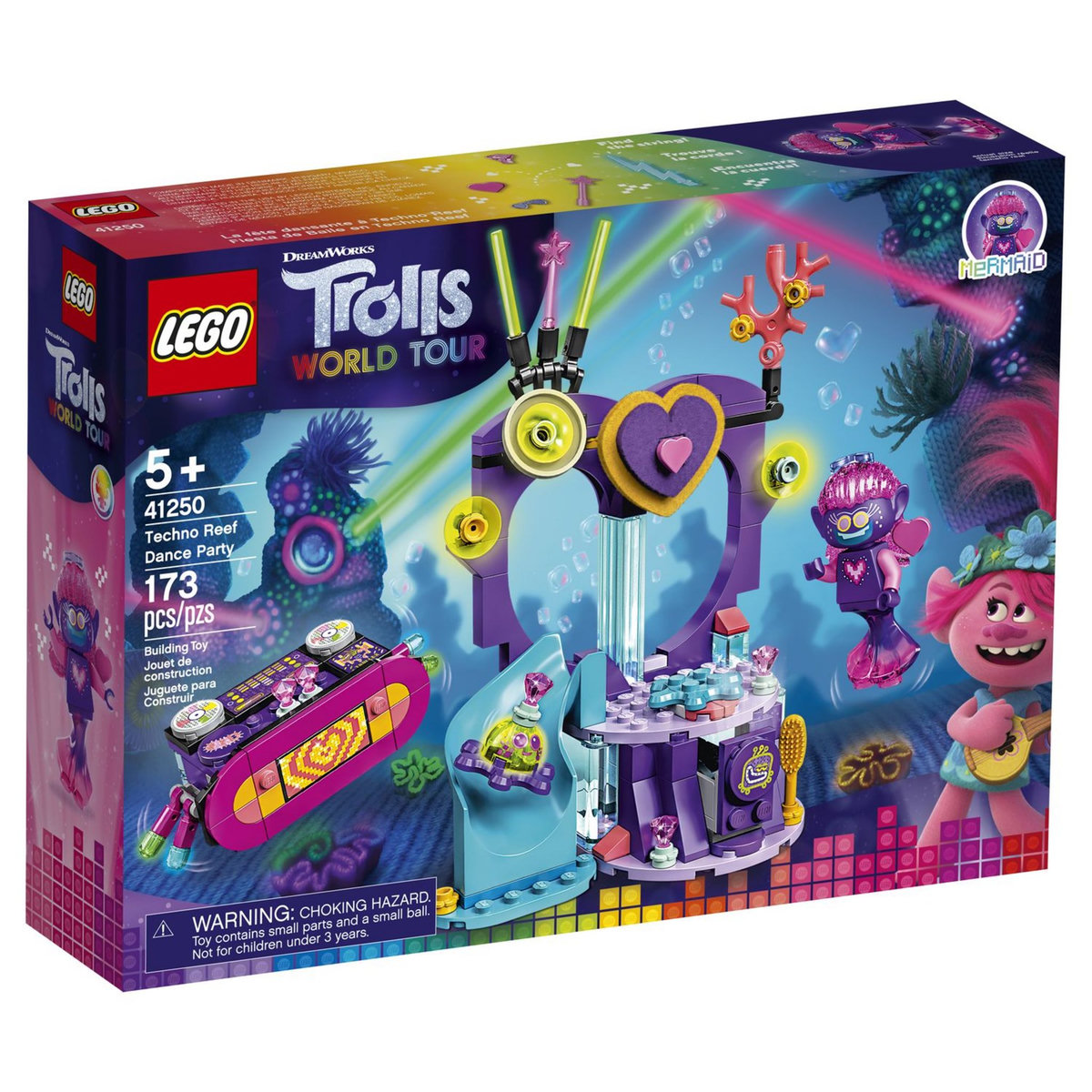 LEGO Trolls 41250 - La Soirée Dansante de Techno Island