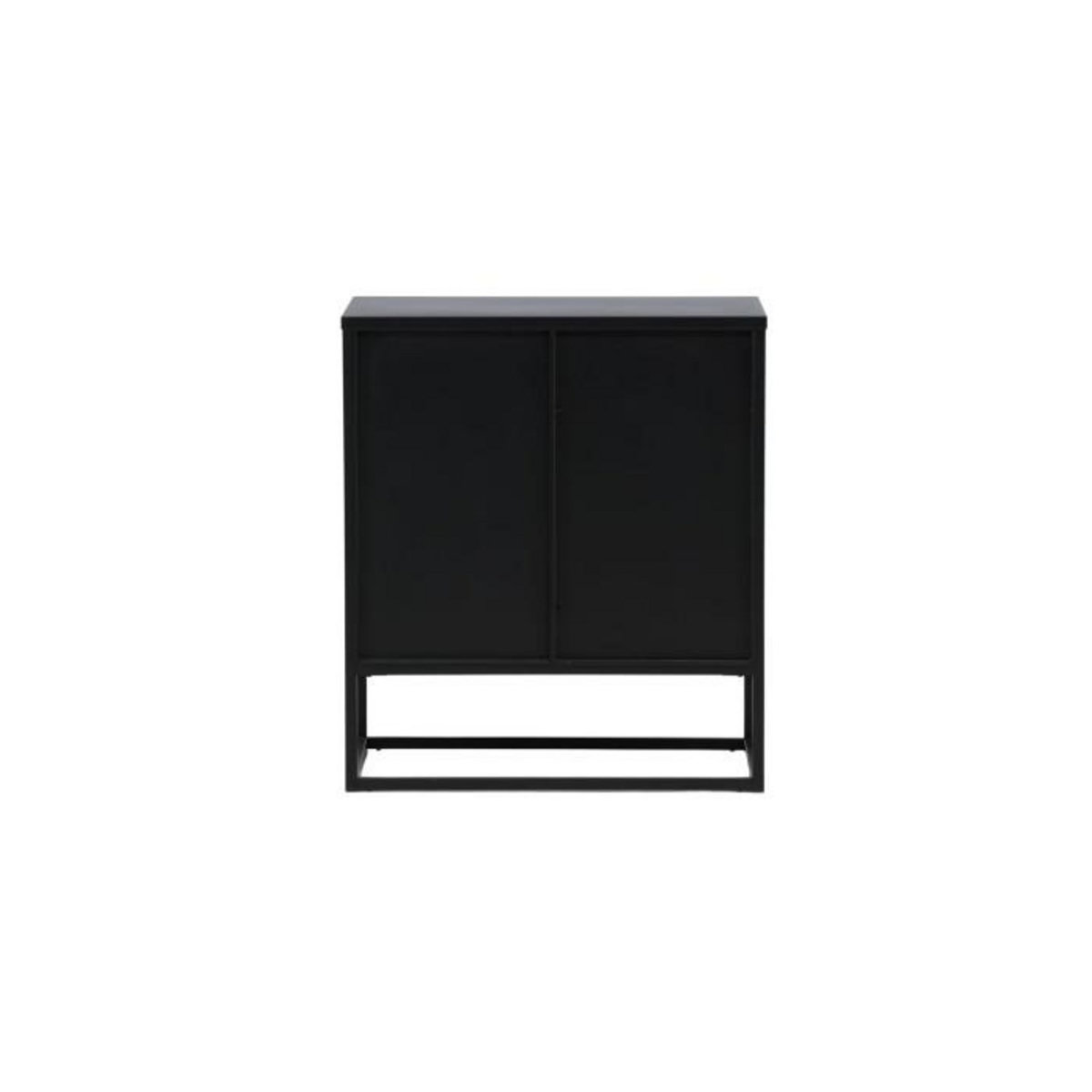 Paris Prix Vitrine 2 Portes Design  Garis  80cm Noir