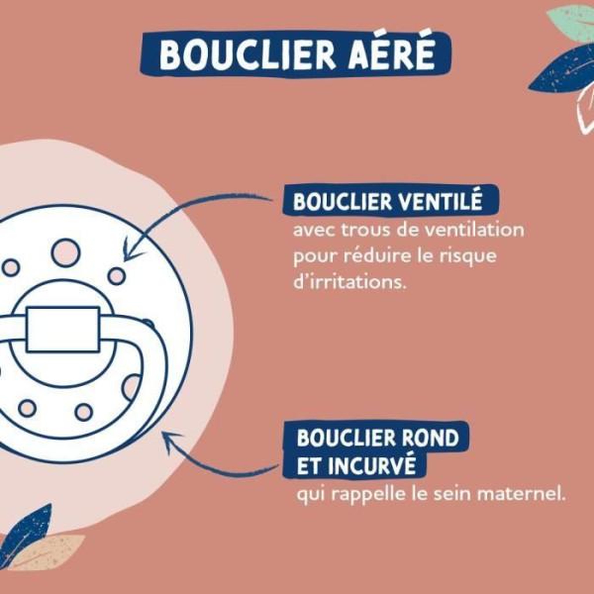Voir la diapositive 4 : DODIE Sucette Dodie Gaia +6m Sous le Soleil Lot de 2 - Silicone - Anatomique - Dodie