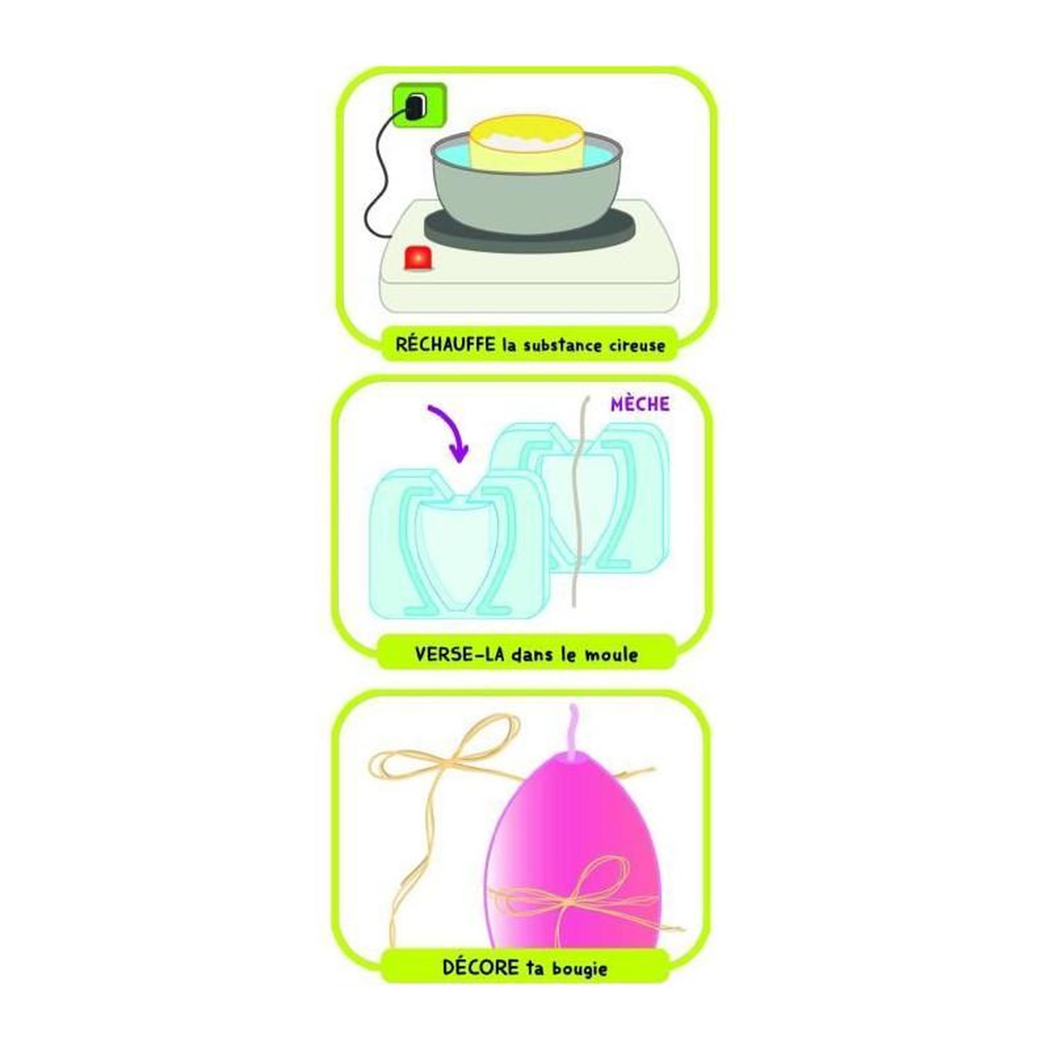 Voir la diapositive 2 : LISCIANI GIOCHI Génius Science - loisirs créatifs - la science des bougies ludiques - LISCIANI