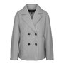 Voir la diapositive 4 : Vero Moda Manteau Gris Clair Femme Vero Moda Elite bella