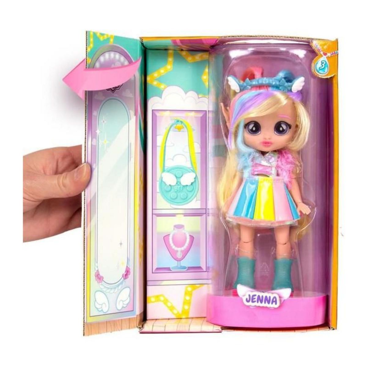 IMC Toys Poupée Cry Babies BFF Série 3 - Jenna