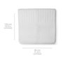 Voir la diapositive 5 : Medisana Surmatelas chauffant extra moelleux en polaire - MEDISANA - HU 672 - Chauffe-lit - 4 reglages - 3 minuteries - Lavable