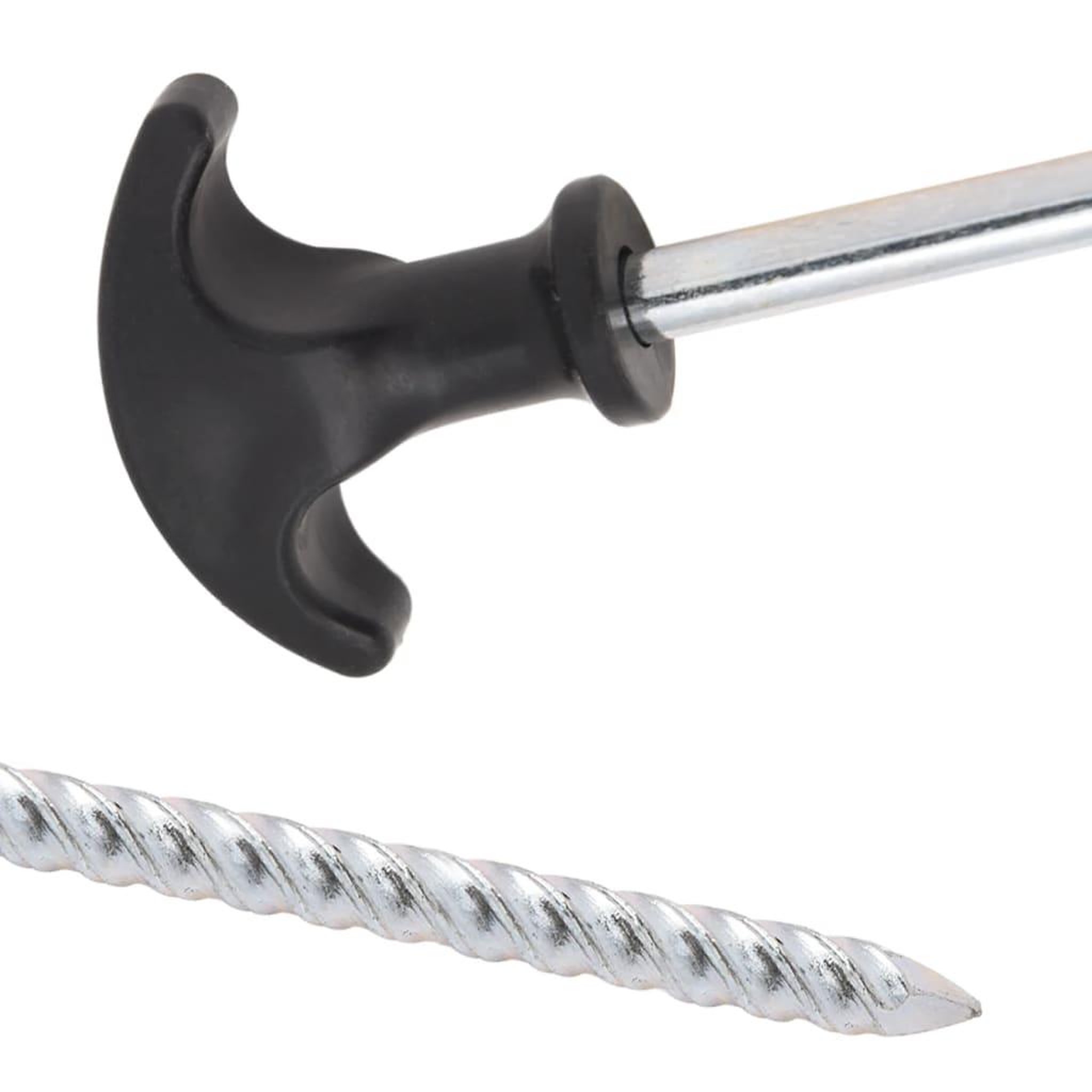 Voir la diapositive 5 : VIDAXL Piquets de tente 24 pcs 30 cm Ø7 mm acier galvanise