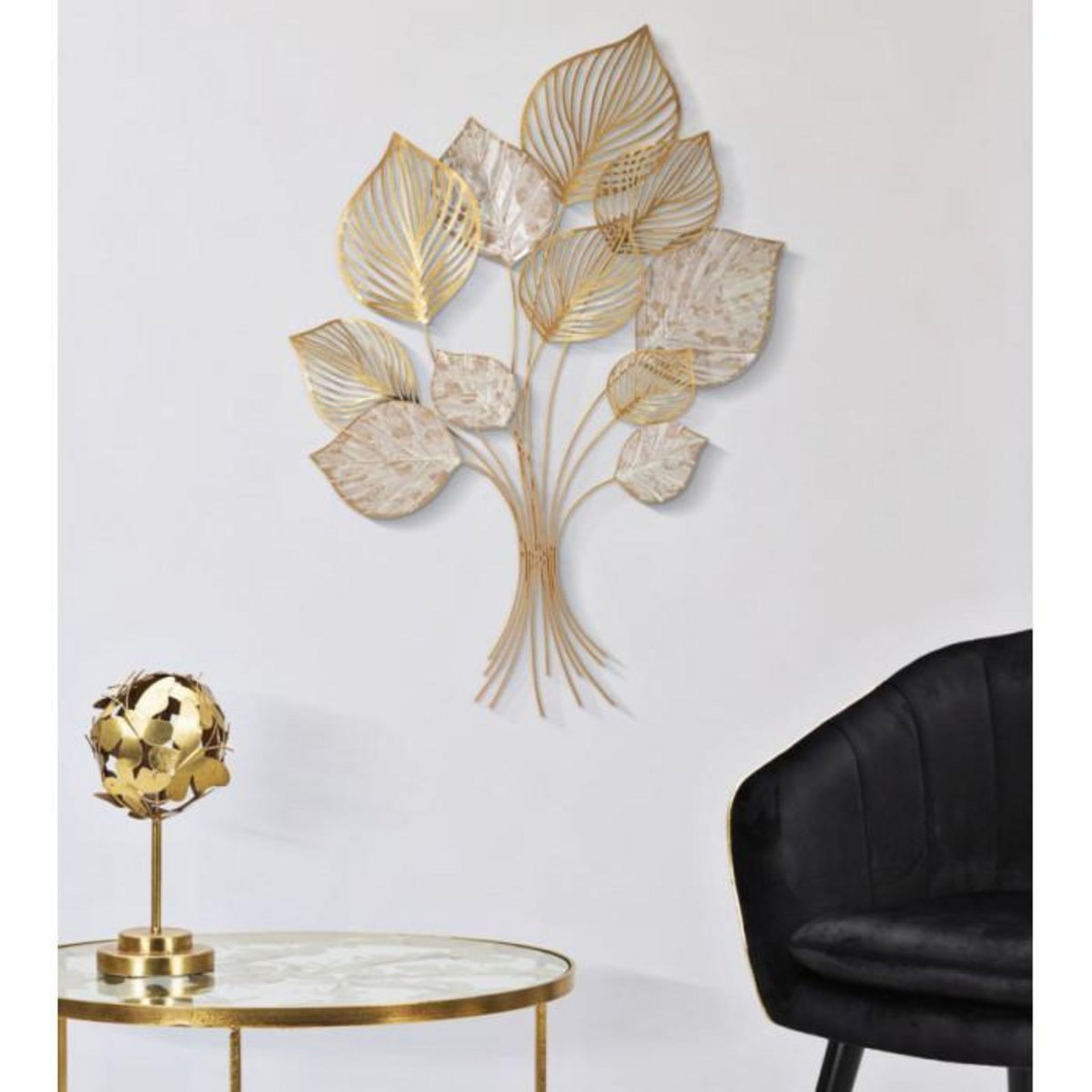 Paris Prix Décoration Murale en Métal  Felix  85cm Multicolore