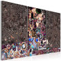 Voir la diapositive 1 : Paris Prix Tableau Imprimé  Patches of Love