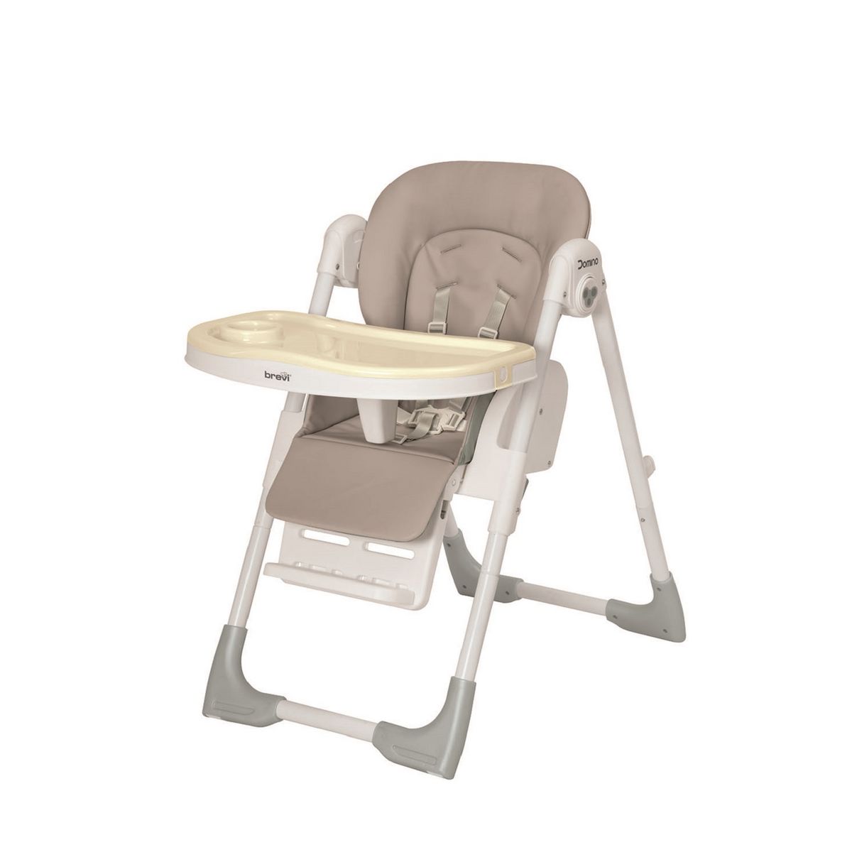 BREVI Chaise haute multipositions Domino