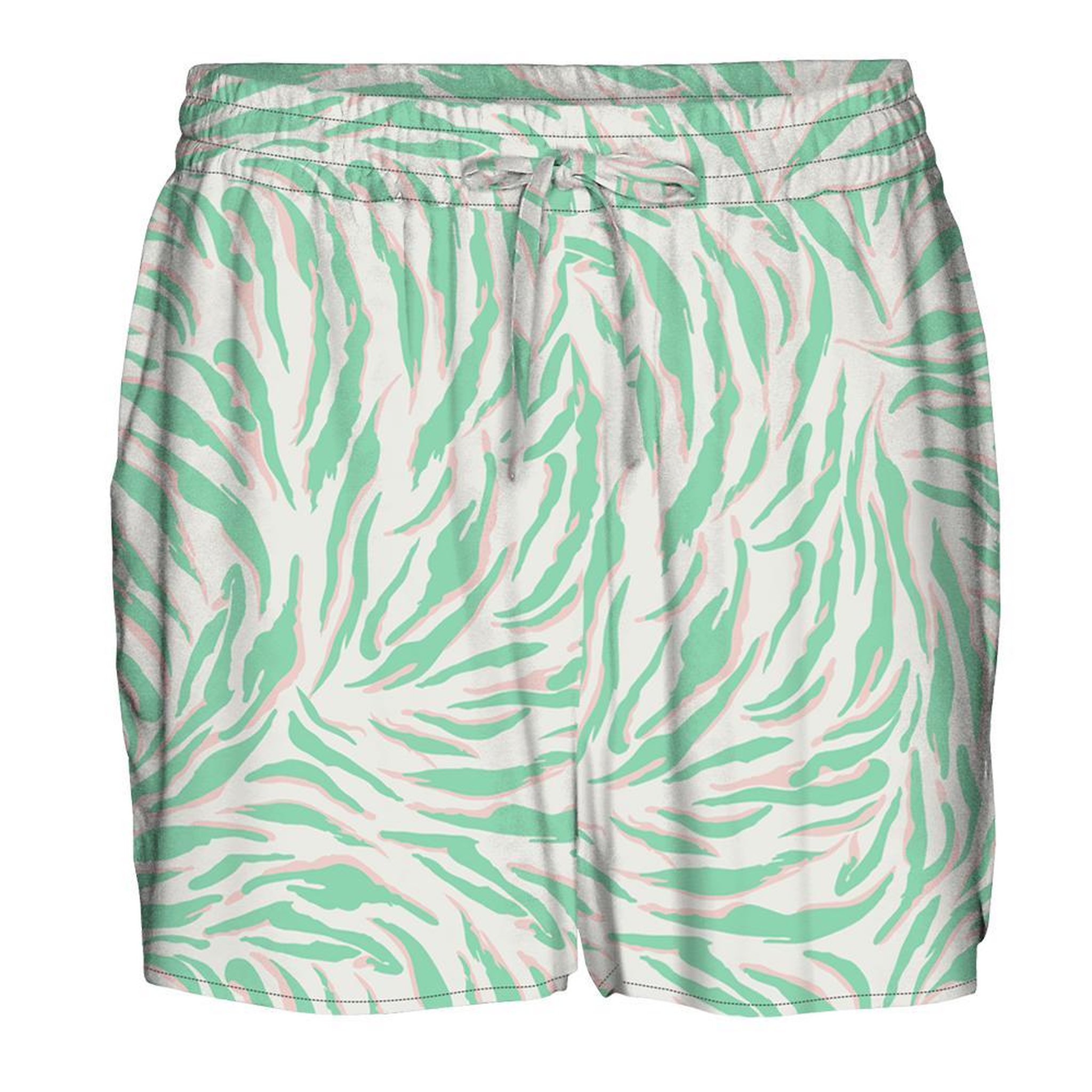 Vero Moda Short Beige/Vert à Motifs Femme Vero Moda Easy Joy. Coloris disponibles : Vert