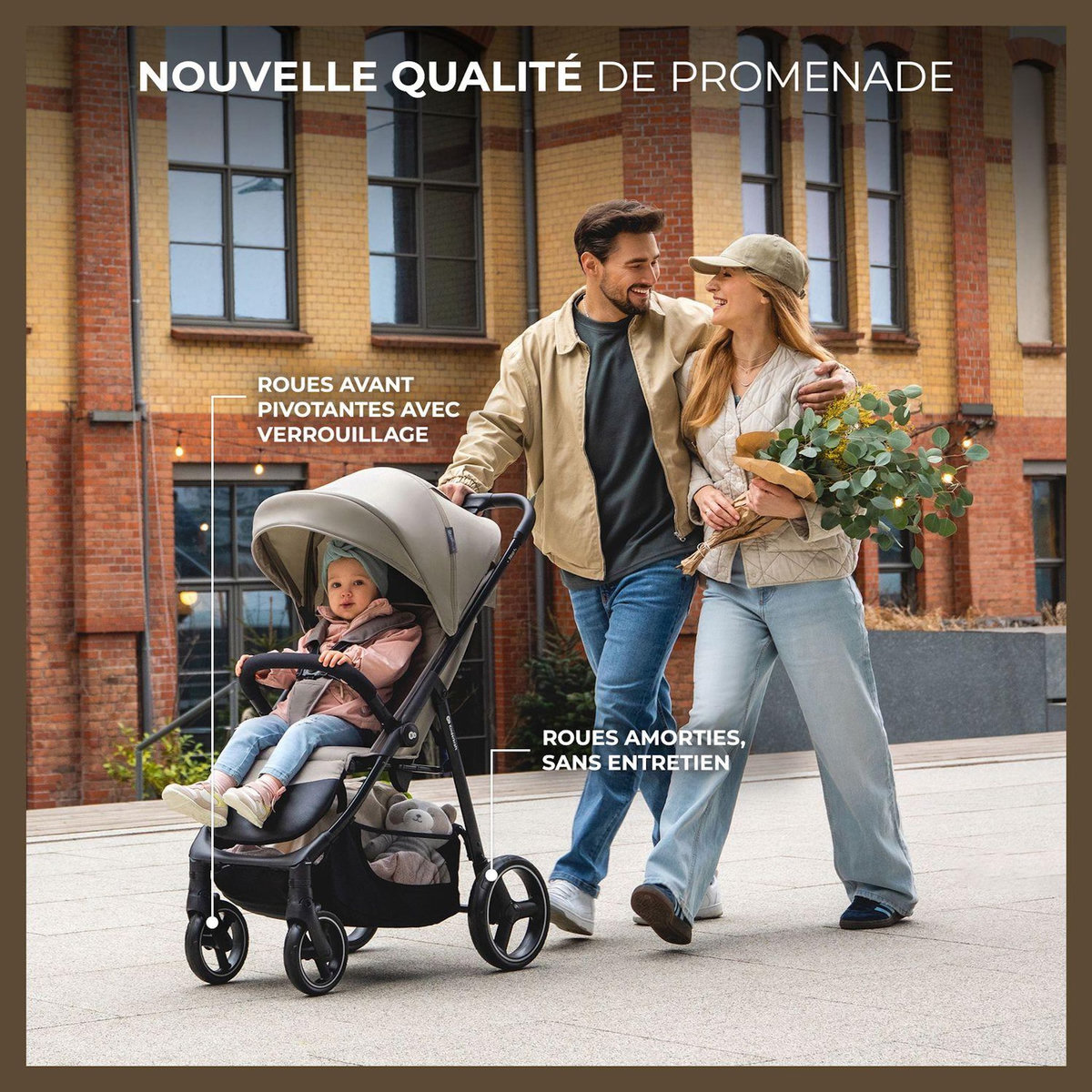 KINDERKRAFT Poussette TRIG 3