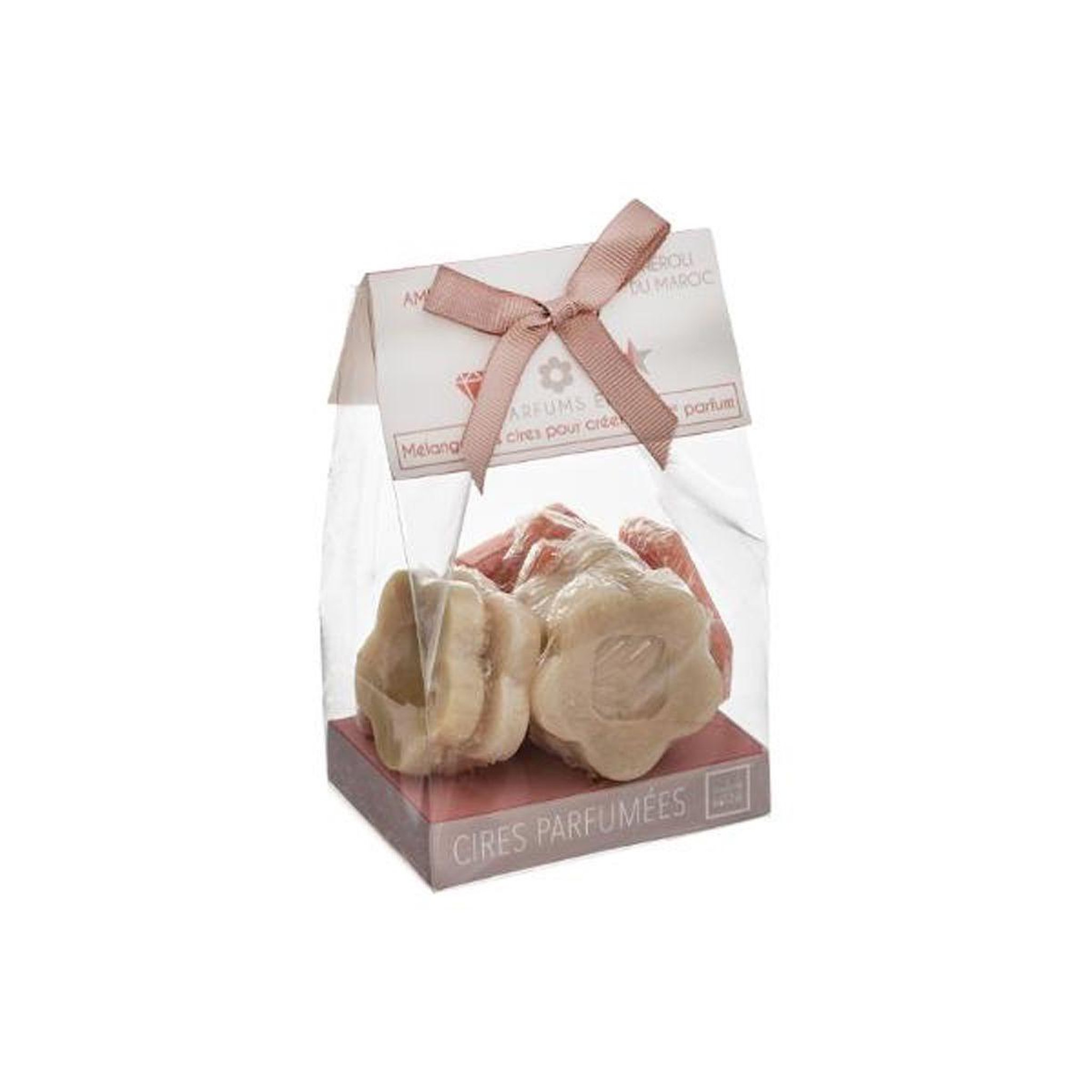 Voir la diapositive 2 : COMPTOIR DE LA BOUGIE Cires parfumées  elea  90g ambre & néroli du maroc