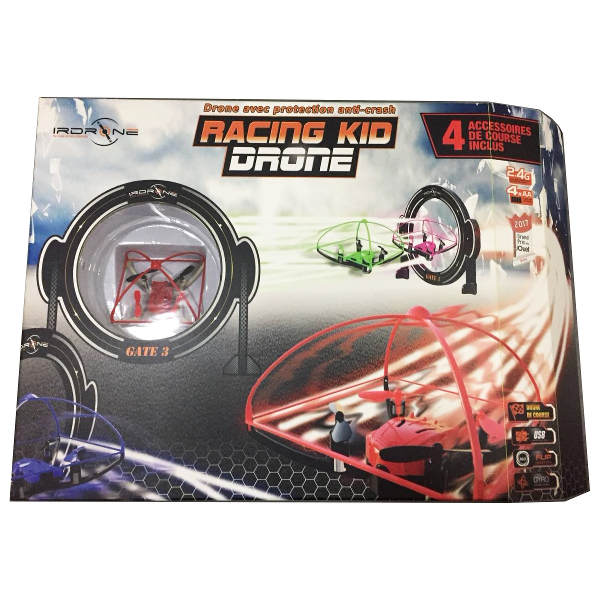 Voir la diapositive 3 : Irdrone Drone racing kid