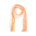 SUBLEVEL Foulard Crème/Orange Femme Sublevel. Coloris disponibles : Orange