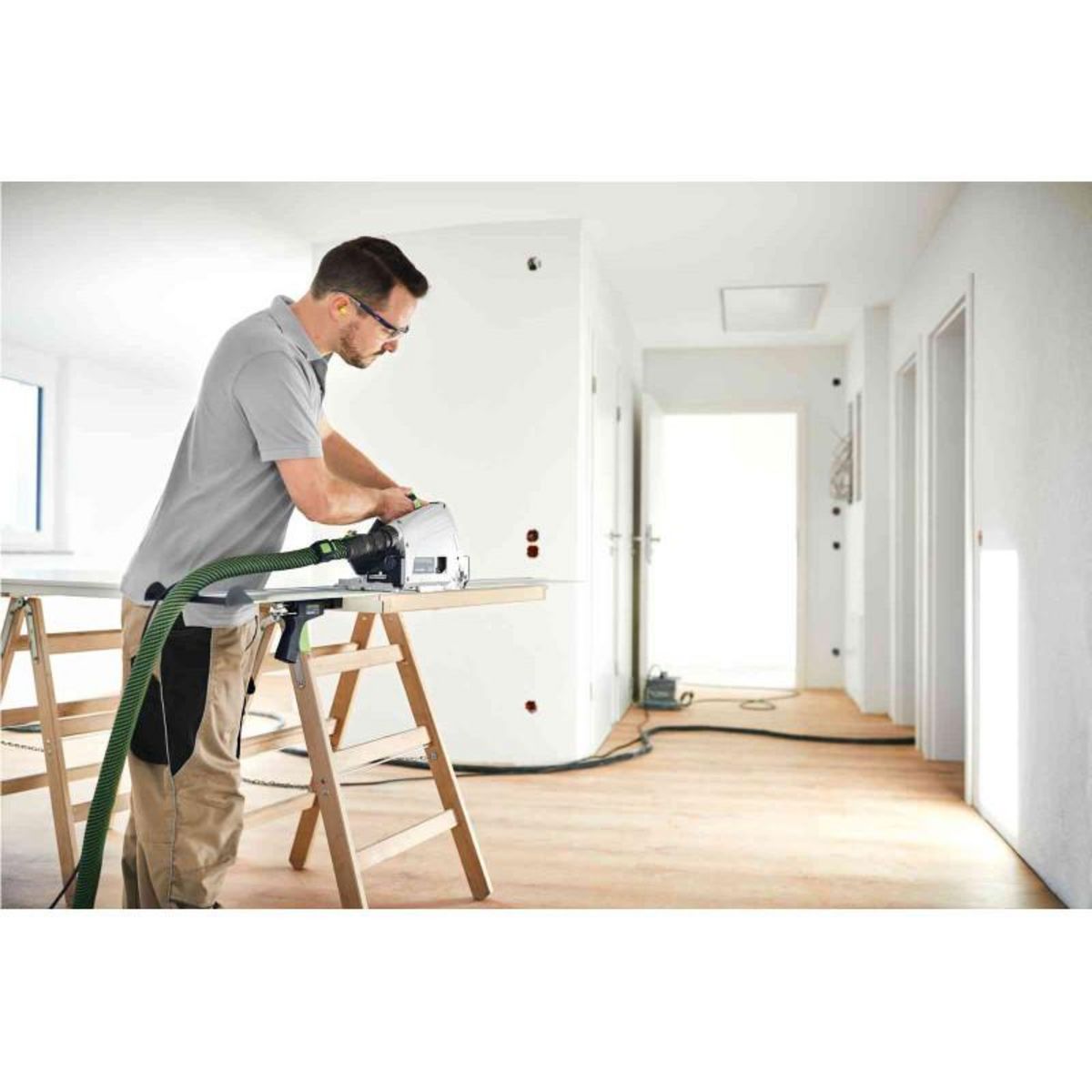 FESTOOL Scie plongeante 1500W TS 60 K Plus Master Edition + Systainer FESTOOL 577847