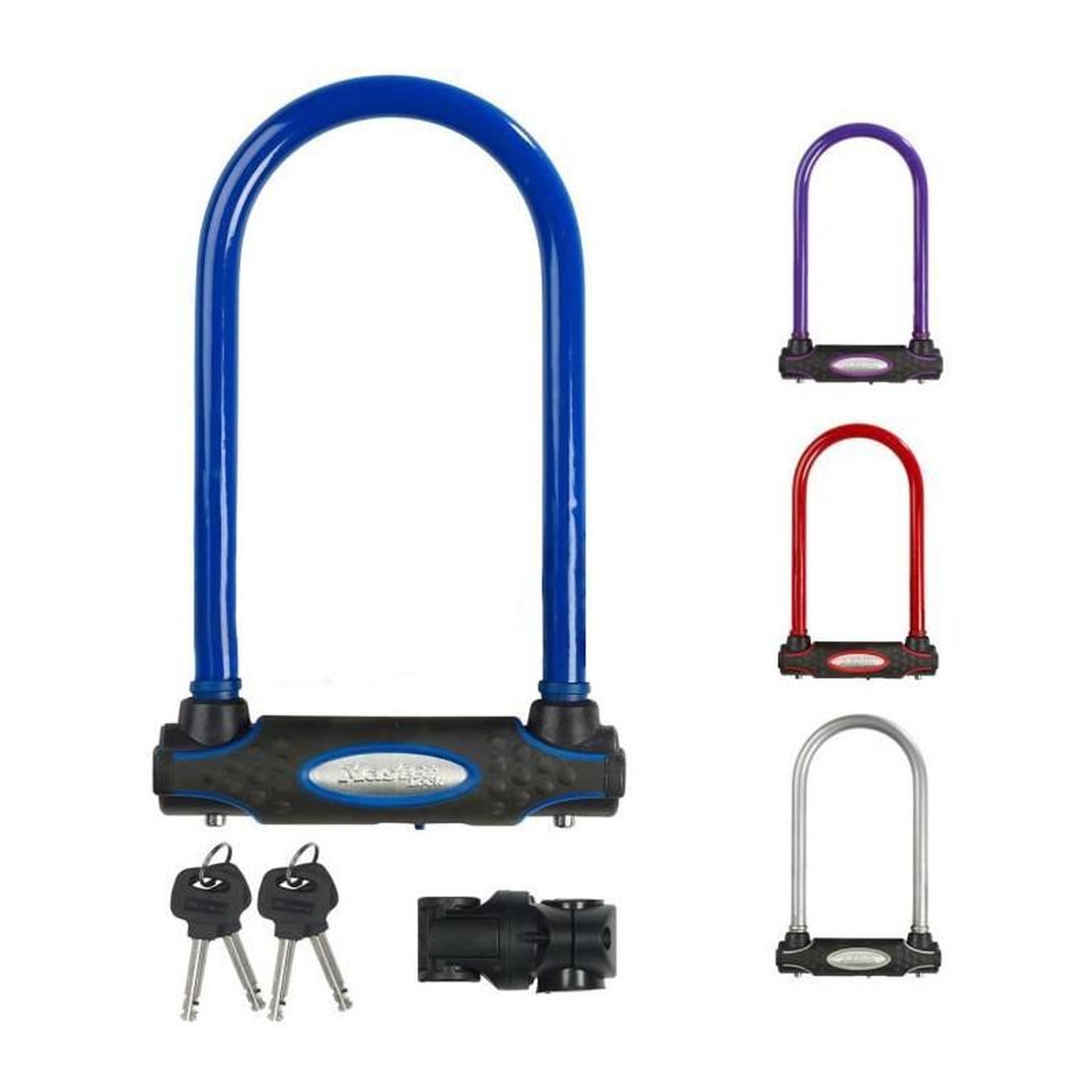Master lock Antivol Vélo U a Clé - MASTER LOCK - 8195EURDPROCOL - Corps en Acier Cémenté - Anse a Double Verrouillage