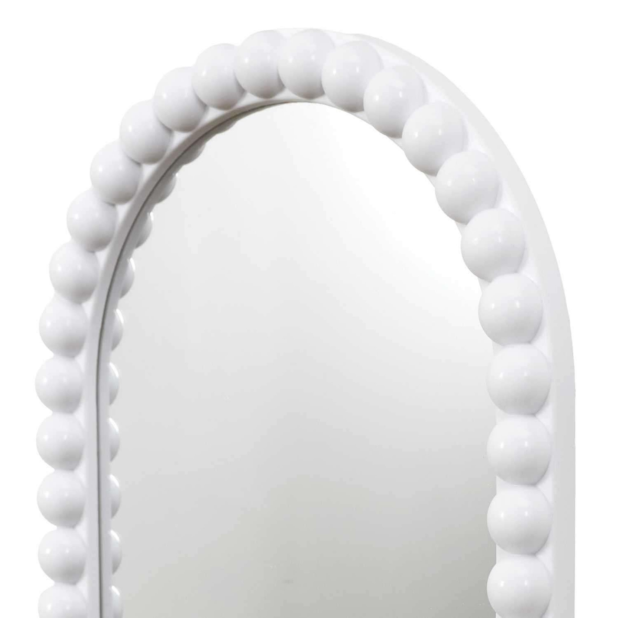 Voir la diapositive 3 : The Home Deco Factory Lot de 3 miroirs ronds et ovales - blanc