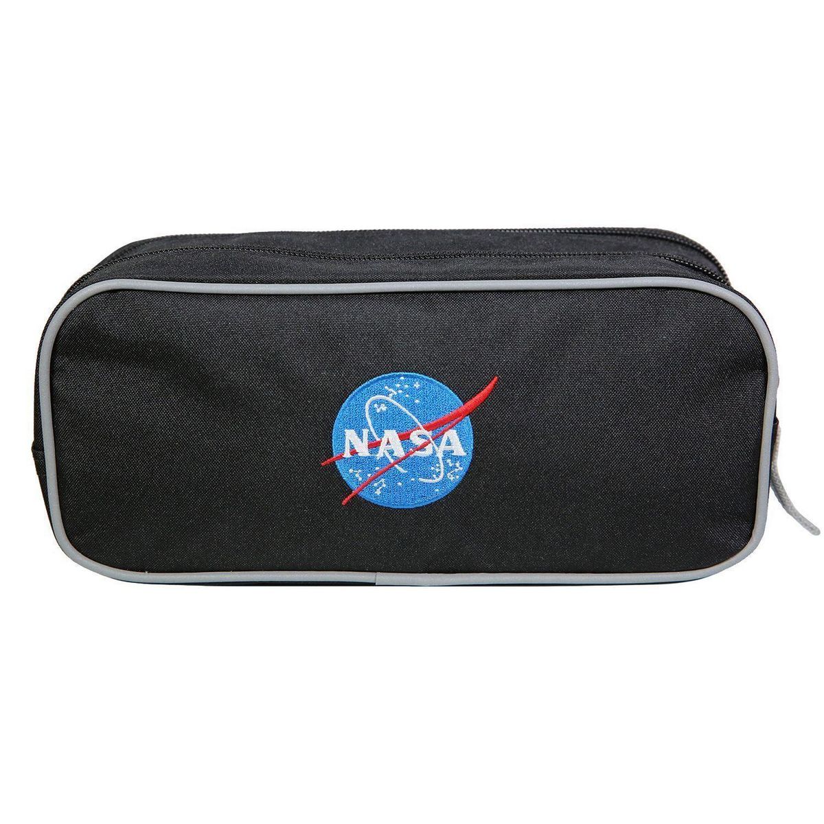 Bagtrotter Trousse scolaire 2 compartiments Nasa Astronaute Noire Bagtrotter