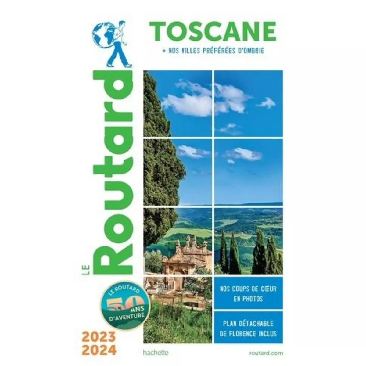  TOSCANE, OMBRIE. EDITION 2023-2024. AVEC 1 PLAN DETACHABLE, Le Routard