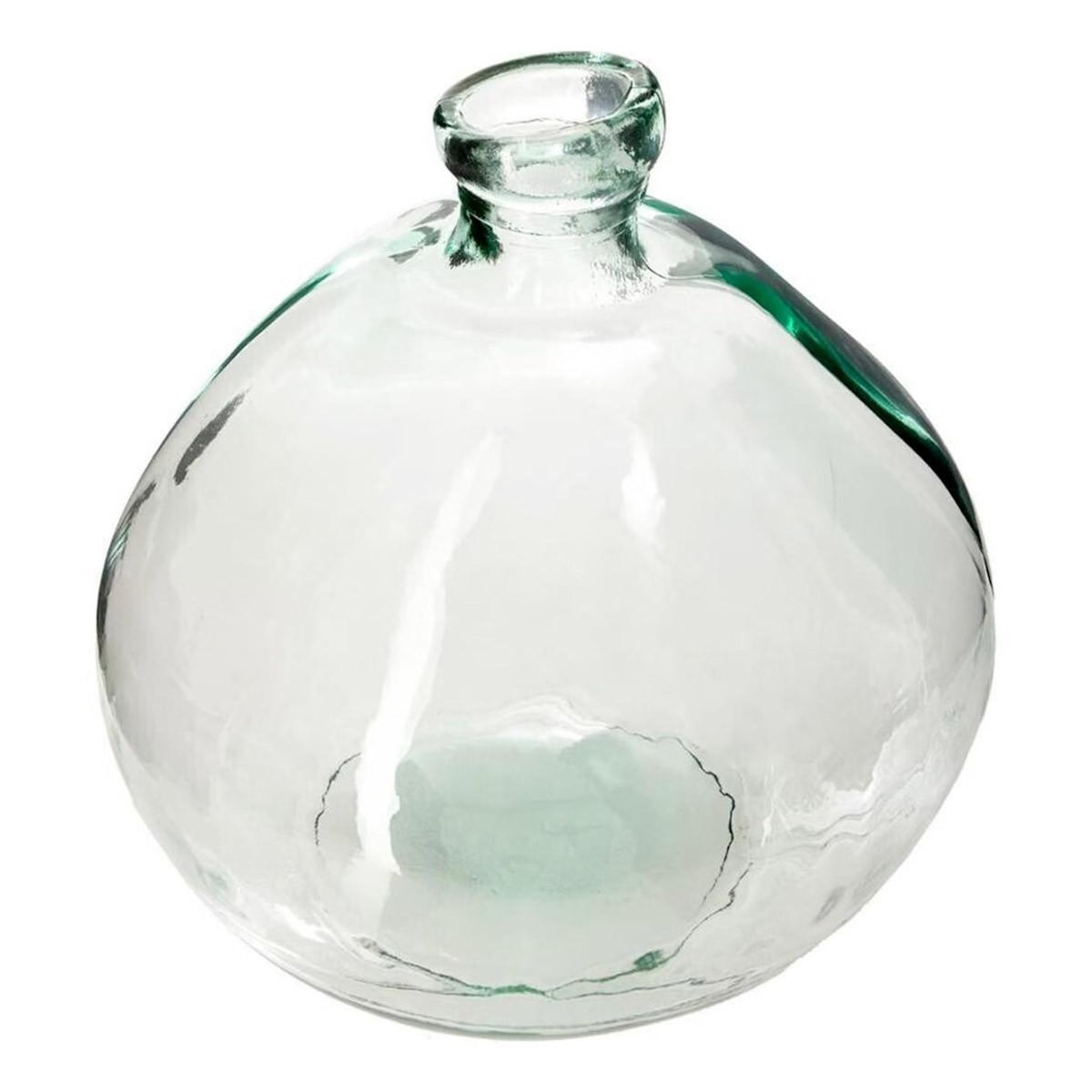 ATMOSPHERA Vase Ballon en Verre Recyclé  Uly  33cm Transparent